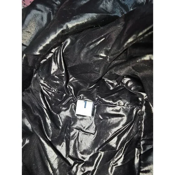 Moncler Women's Black Nylon Down Short Jacket Authentic Tag Size 1 Small 2978 - Picture 9 of 16